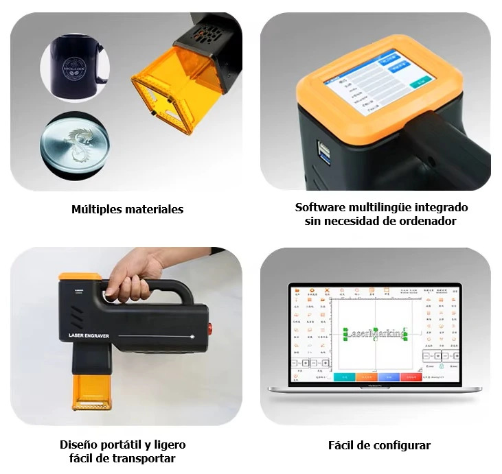 Máquina de marcado laser portátil