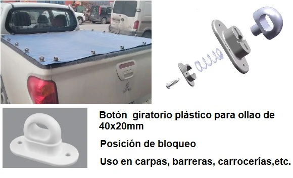 Botones giratorios