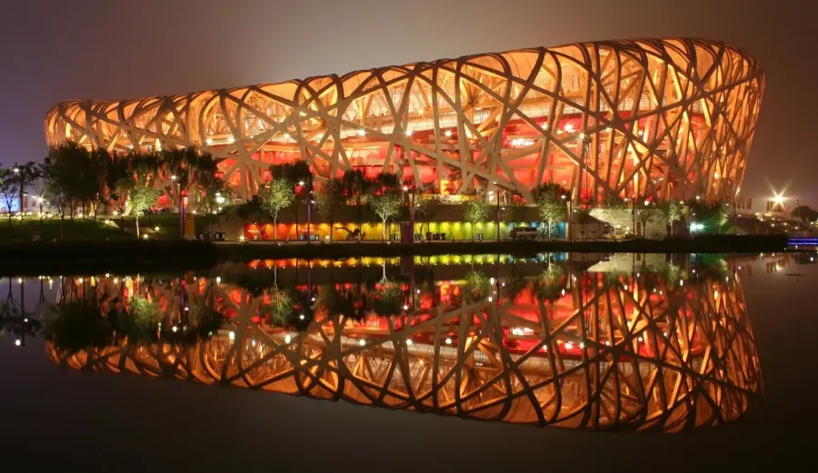 Estadio olímpico chino de Pekín con ETFE