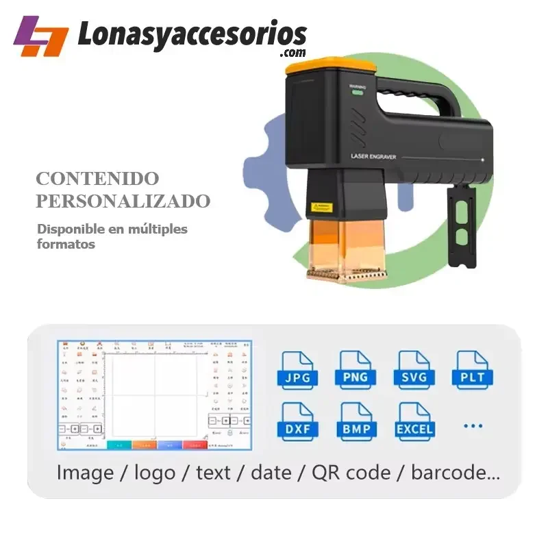 Marcado láser en múltiples formatos