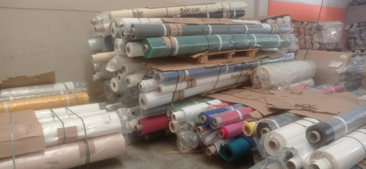 Rollos de PVC