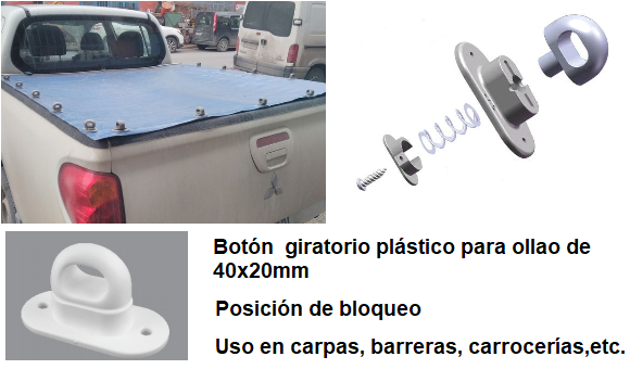 Aplicación de botón giratorio